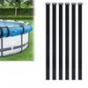 Correas de Amarre Ajustables para Cubierta de Piscina con Cierres de Nylon para Piscinas Elevadas