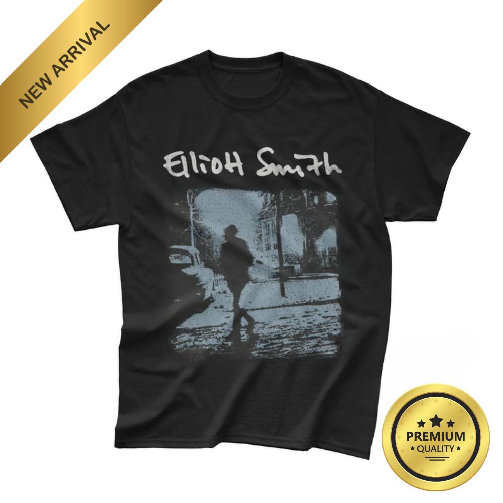 Elliott Smith T-Shirt - Unisex Indie Music Merch Album Tee -  Cotton Unisex Tee Unisex T-Shirt L