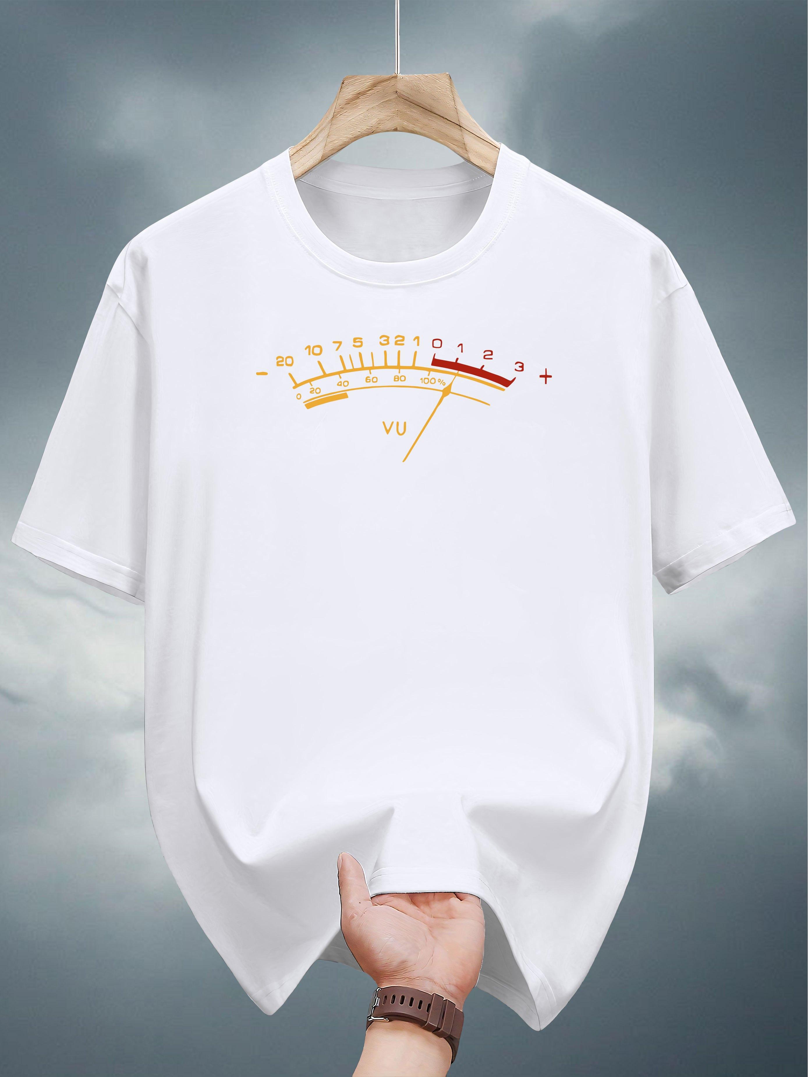 100% Cotton Casual Short Sleeve T-shirt with 90 S Vibes Graphic Print - Breathable Summer Tee XXL