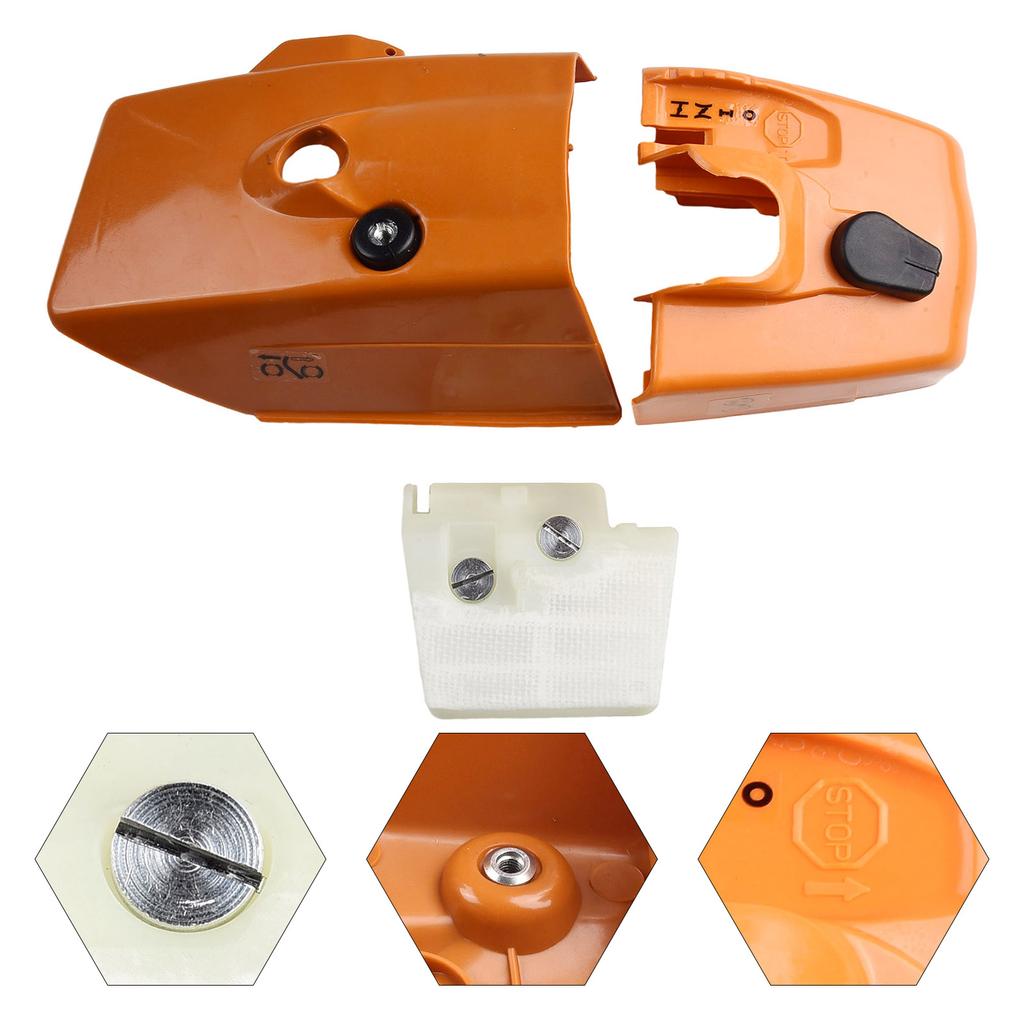 Air Filter Cleaner With Shroud Cover Shroud-Top Cover For MS 240,260,024,and 026 Chainsaws Garden Tool Accessories