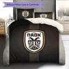 Biancheria da letto con motivo PAOK FC Decorazione per la casa Regalo di compleanno (1 * copripiumino + 2 * federa, senza nucleo)