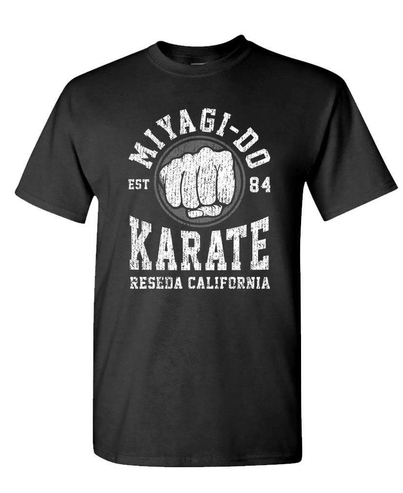 MIYAGI-DO KARATE DOJO - Unisex Cotton T-Shirt Tee Shirt L
