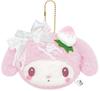 Crux Sanrio My Melody Plush Mirror White Strawberry Teatime 133229 -