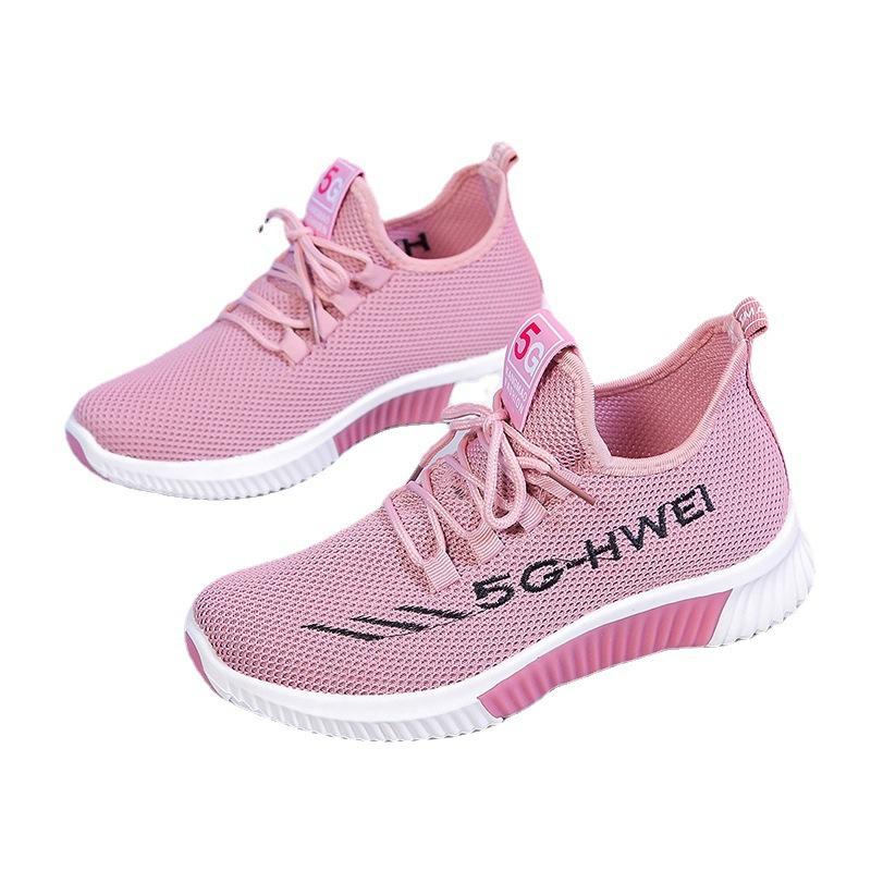Breathable and Fashionable Sports and Leisure Shoes Korean Versatile Mesh Shoes Spring Summer Autumn