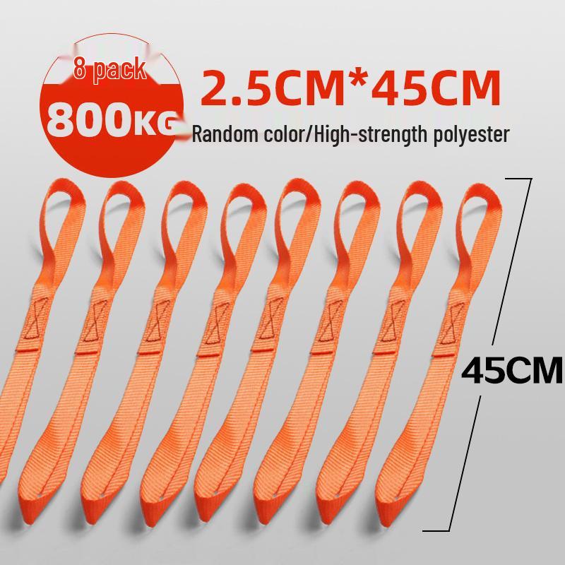 25mm Polyester Self-Driving Off-Road Luggage Ratchet Tie-Down Straps