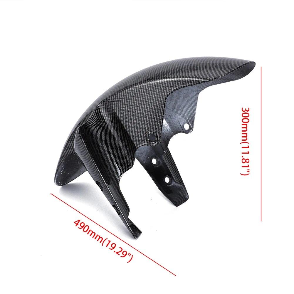 Motorcycle Front Fender Mudguard Mudflap Mud Flap Splash Guard Carbon Fiber For Yamaha FZ8 2011 - 2013 FAZER 8 FZ1 2006 - 2013