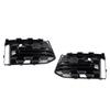 2PCS Front Bumper Fog Light Grille Trim Fit A6L C8PA 2023+ Black