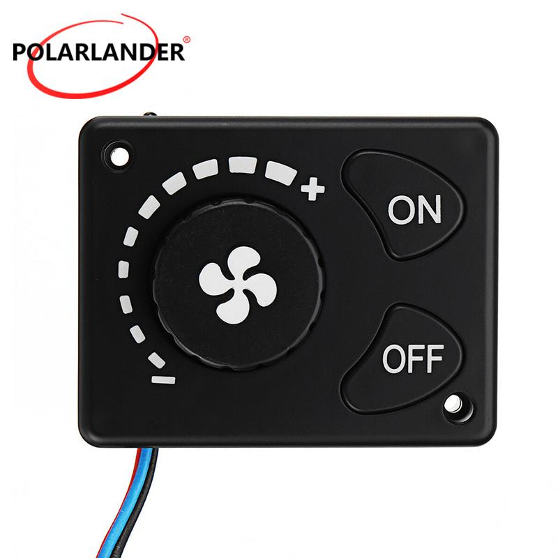 Air Diesel Heater 12V/24V Knob Switch Parking Heater Controller Air Heater Supplies Remote Control Truck For Car Track