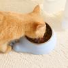 Stainless Steel Pet Cat Feeder Bowl Snail Shap Anti-spill Food Water Bowls Anti-leakage Non-slip Food Storage Container Home