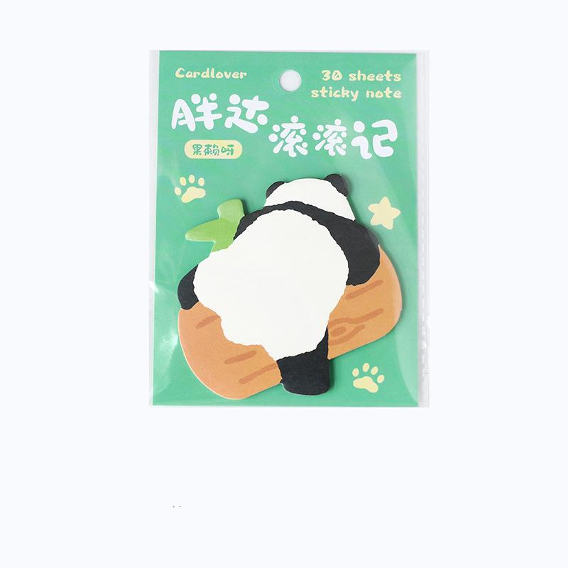 

1 шматок Мультяшний клей Милий Каваї Велика панда Нотатки Блокнот Блокнот Офіс Шкільне приладдя Канцтовари Наклейка