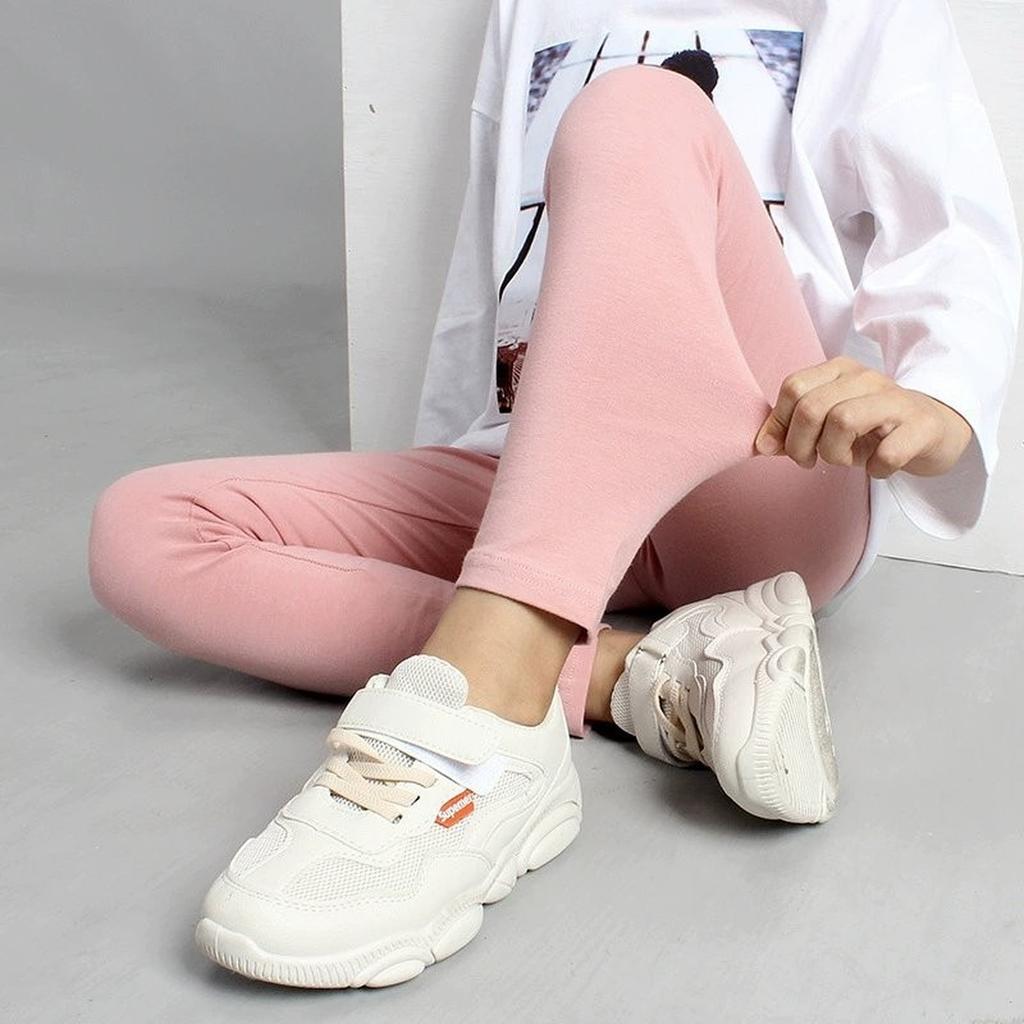 Girls Stretch Sports Leggings Mosquito-Repellent Breathable Pants