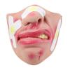 Halloween Wild Funny Mask Masquerade Cos Half Face Mask Latex Half Face Mask Funny Mask