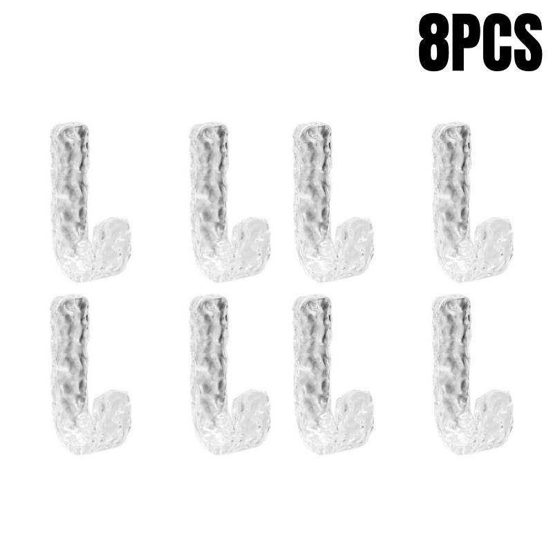 

4/8/12 шт акриловые алмазные настенные крючки прозрачные водонепроницаемые самоклеящиеся крючки для подвешивания полотенец пальто домашний органайзер для ванной комнаты