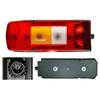 Left Rear Lamp Volvo FE FL FM FMX FH 2002-2016 with License Plate Light, Side Socket - L0099L742
