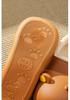 2025 Rilakkuma Cotton Slippers: Warm Winter Closed-Toe Little Bear Design for Girls
