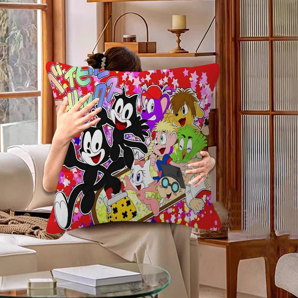 Cute F-Felix The Cat Pillow Anime Pillow Sofa Bed Head Pillow Cover Cushion Cover 45x45 Cm Fashion