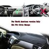 For Honda Civic 9Th 2012 2013 2014 2015 Auto Dashboard Cover Mat Pad Anti-UV Dashmat Sunshade Protect Carpet Rug Car Accessories