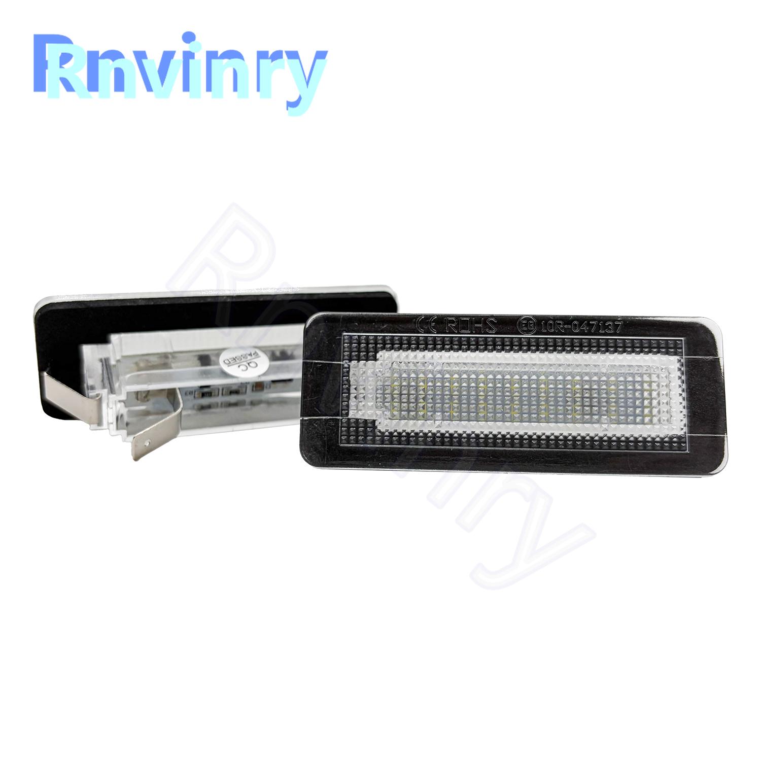 License Plate Lights For Smart fortwo W450 04-07 W451 07-14 W453 2015 Number Plate Lights Assembly