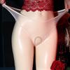 Men Sheer Briefs Ultrathin Open Crotch Panties Smooth Nude Feeling Underwear See Through Lingerie Transparent Seamless Underpant