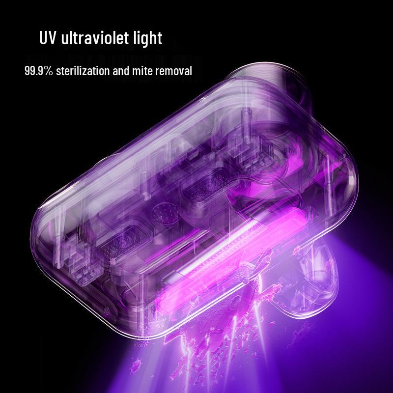 High-Suction Wireless UV Anti-Mite Vacuum Cleaner for Efficient Mite Removal and Sterilization
