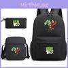 10 Ben Children Backpack Cartoon Design Canvas School Bag Traveling Student