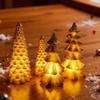 LED-Weihnachtsbaum-Nachtlampen, Mini-Leucht-Weihnachtsbaum-Nachtlichter, Tischdekorationen für Silvesterpartys und Heimdekorationen
