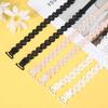 New Removable Heart Bra Straps Lace Anti-slip Heart Shoulder Belts Elastic Decorative Shoulder Straps