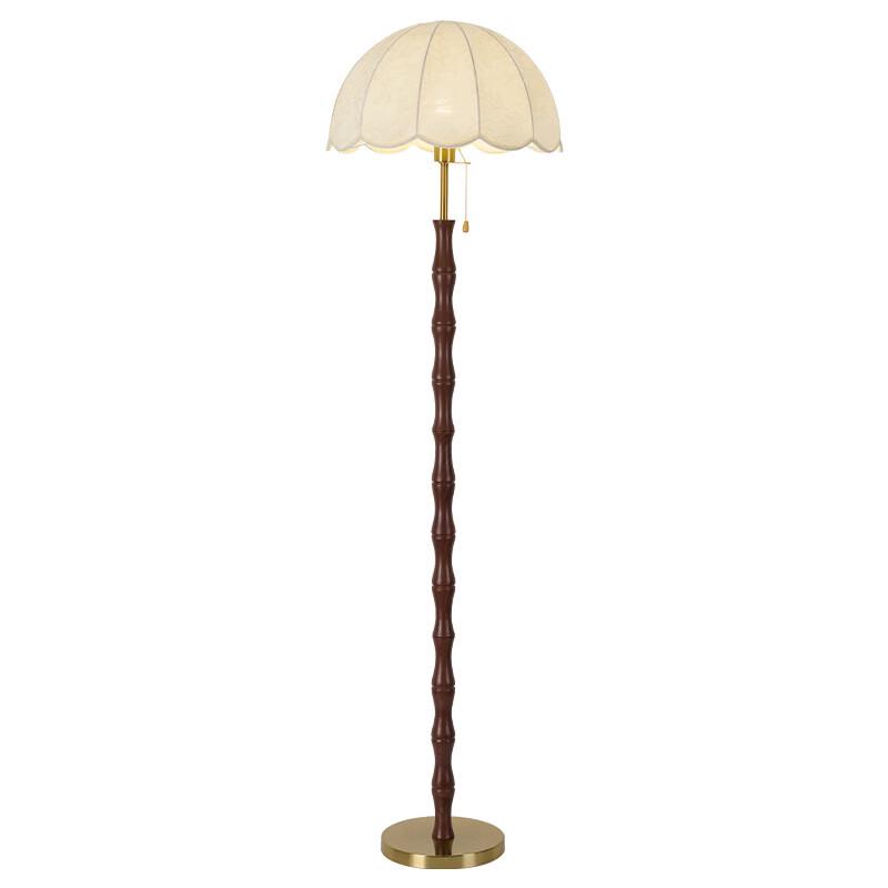 Oeny Vintage Style Floor Lamp with 3-Color Dimming