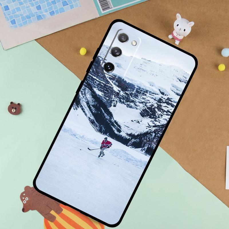 Ice Hockey Sport Soft Case For Samsung Galaxy S25 Ultra S9 S10 S20 S21 S22 S23 S24 Plus S24 FE Funda Cover