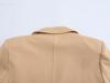 Autumn European & American High Street Women's Slim Fit Suit Jacket with Golden Buttons