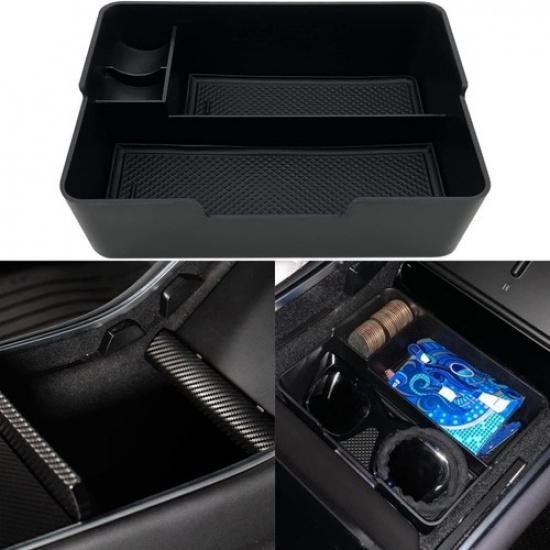 Compatible with Model 3/Y Accessories Center Console Organizer Tray Fits for Mod