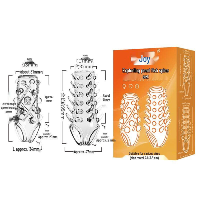 Dragon Fantasy Adult Erotic Set: Dragon Scale, Dragon Root, Crystal Wolf Tooth Sleeve