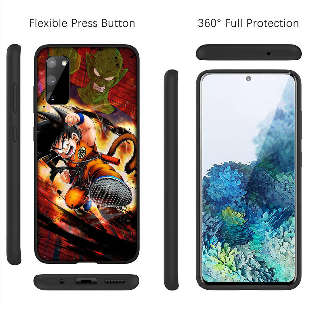 For iPhone 16 15 Xiaomi Redmi Note 14 13 12 11 Pro Max X 16e Samsung Galaxy S25 S24 S23 Moto OPPO Huawei Comics Goku Dragon Ball DragonBall Phone Case