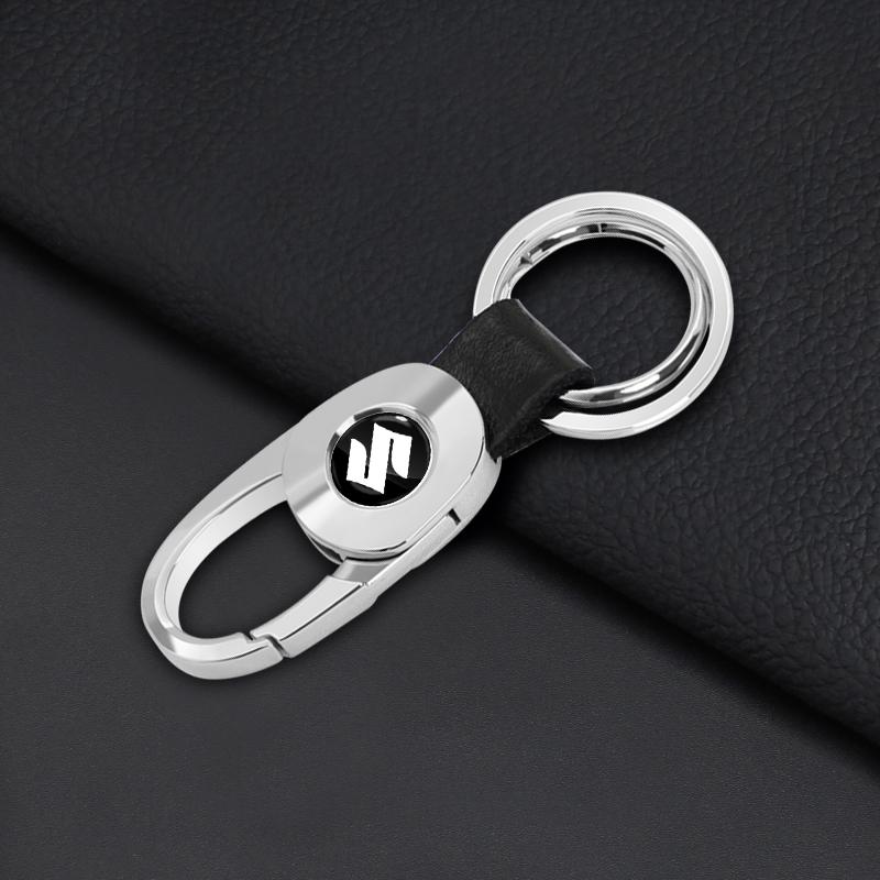 Car Braided Rope Keychain Keyring Key Holder Couple Gifts Auto Accessories for Suzuki JIMNY Grand Vitara Sx4 Swift Alto Emblem
