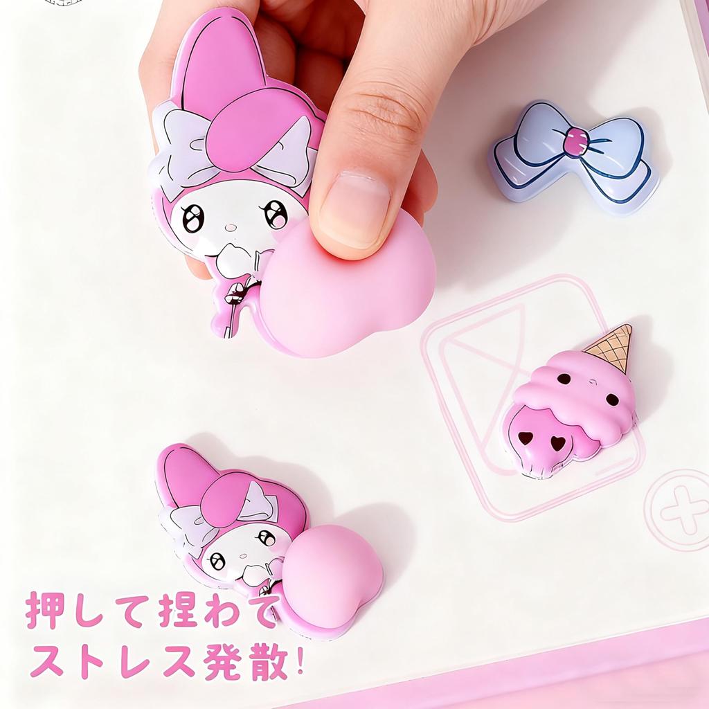 Set of 2 Squishy Butt Cute 3D Puffy Puffy Stickers for DIY Girls and Boys Stickers, Stickers, Planners, Diaries, Rewards, Crafts,