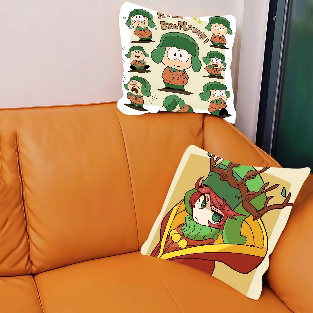South Park K-Kyle Pillowcase Toon Gift Cushion Cover Bedroom Home Sofa Chair Seat Decor Pillow Case
