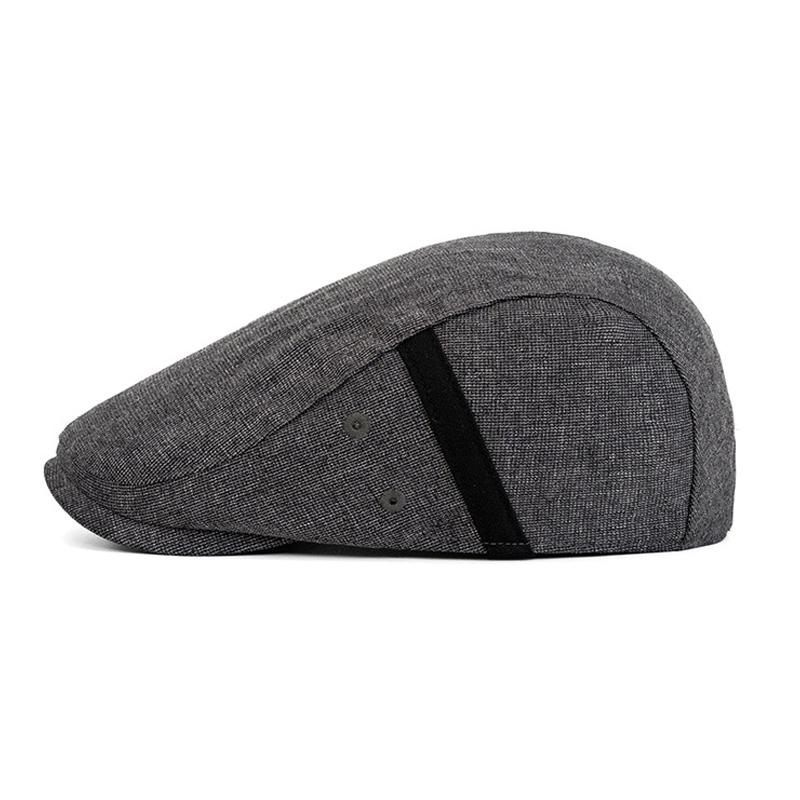 Men's Spring Summer Peaked Cap British Forward Cap Retro Beret Outdoor Sun Hat