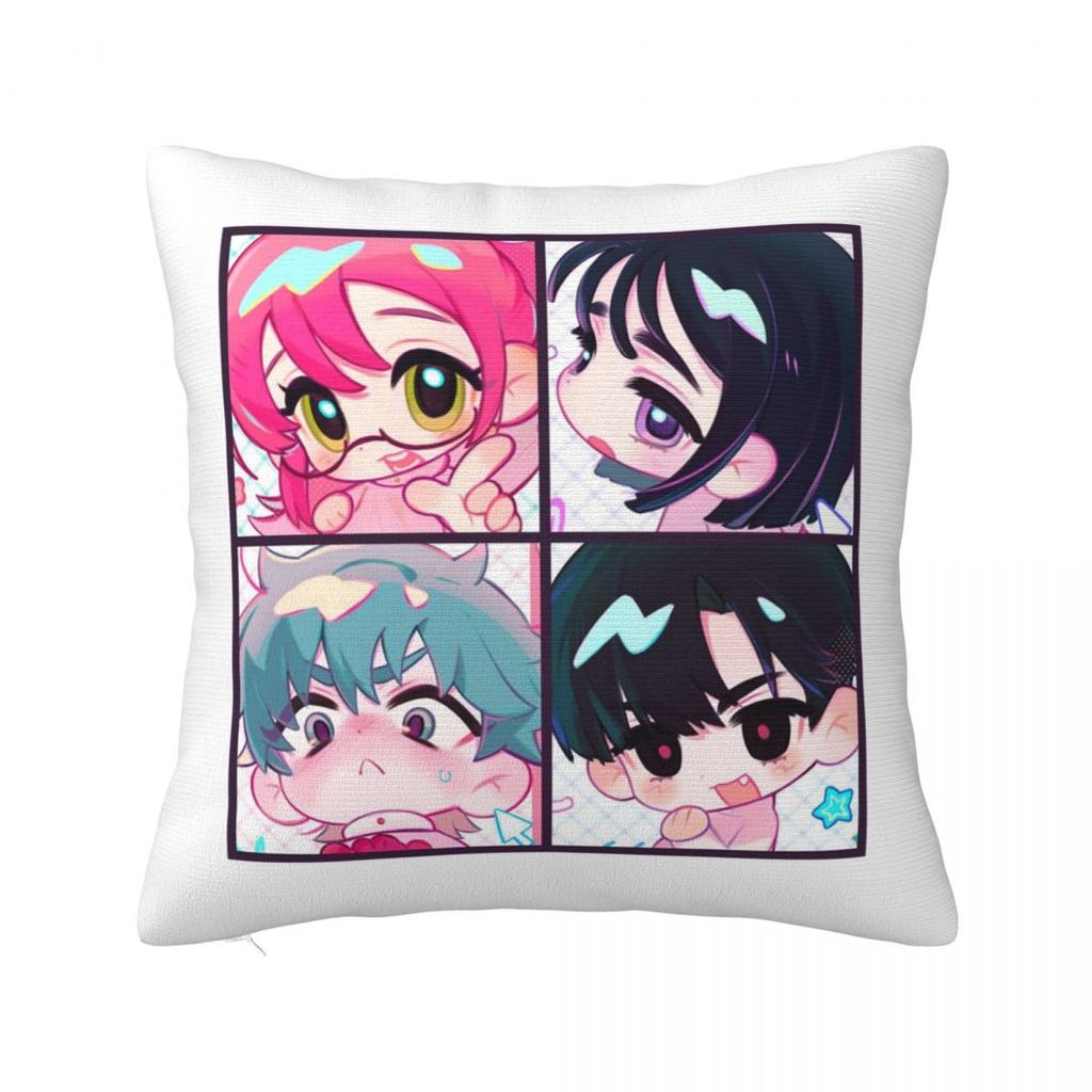 Alien Stage Anime Pillow Covers Home Luka Ivan Till Mizi Cushion Case Cool Decorative Pillow Cover 45*45