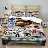 3PCS Football Player Kane  Bedding set,Ideal for1pc Duvet Cover And 2pcs Pillowcases Perfect for Christmas gift,Ideal for Bedroom, Dormitory