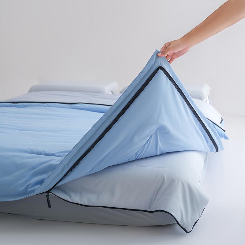 Deep Sleep Pro Moisture-Wicking Temperature-Control Parent-Child Quilt: Machine-Washable, Four-Season, Double-Layer Spring/Summer Quilt Core