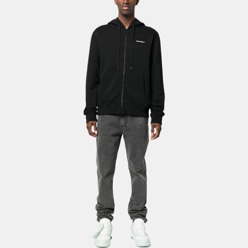 OFF WHITE Sweatshirt Men's Black OMBE013C99FLE0071001