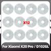 Compatible for Xiaomi X20 Pro Replacement Main Side Brush HEPA Filter Mop Pads Dust Bags Spare Parts Accessories