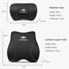 Car Seat Headrest Waist Cushioning Support Auto Neck Pillow For Chevrolet Spark Captiva Cruze Malibu Equinox Trax Camaro Blazer