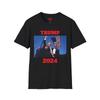 Trump 2024 Assassination Attempt T-Shirt Republican Fist Pump Unisex T-Shirt