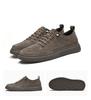 2024 European New Shoes for Men Genuine Leather Casual Shoes Retro Suede Flat Skateboard Shoes Street Fashion Sneaker 38-46