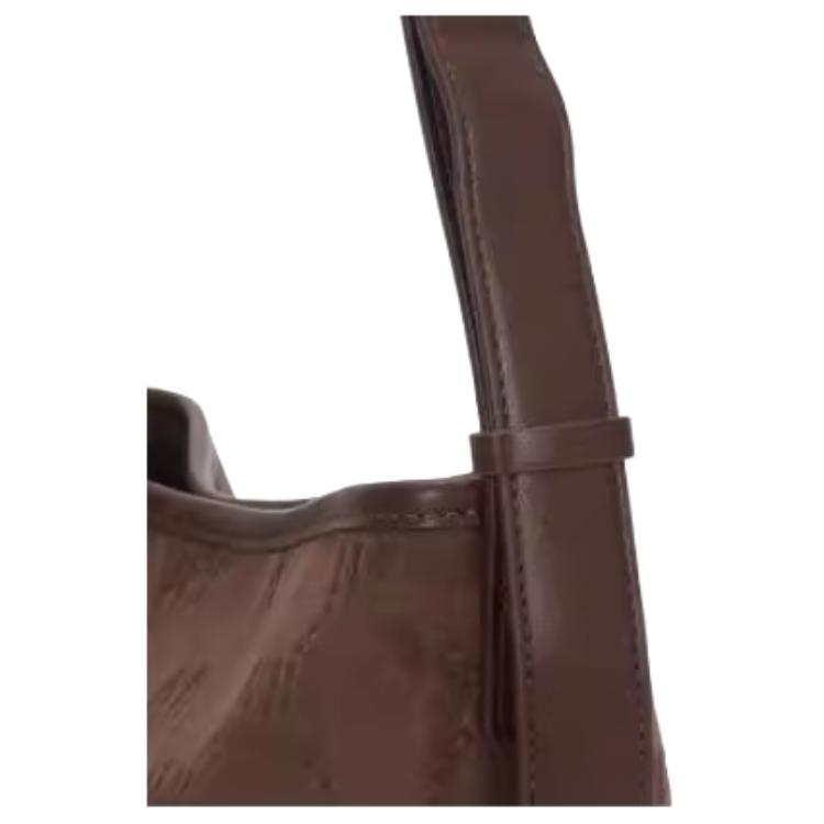 MLB 25FW New York Yankees Sports Leisure Fashion All Over Print Polyester Shoulder Crossbody Bag Women bags Brown 3ABMMC25N-50BRD