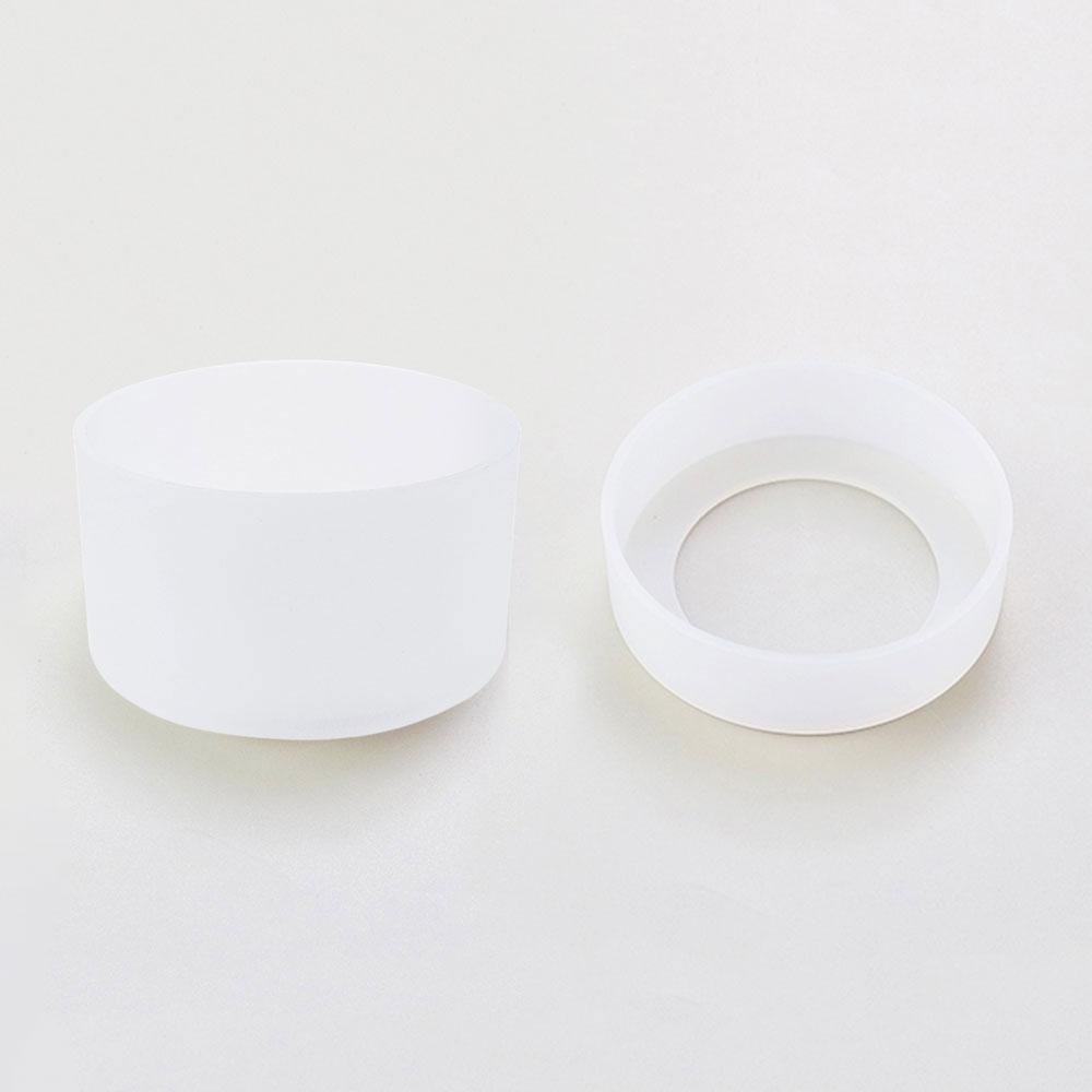 SW 2PCS/Set 7.0CM Silicone Cup Boot Sleeve AntiSlip Cup Bottom Cover 70MM Water Bottle Covers Sheath Insulation Coaster Sleeve