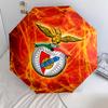 Benfica Football Club  pattern, automatic folding umbrella, portable and foldable design, 8 ribs, a Christmas or birthday gift.