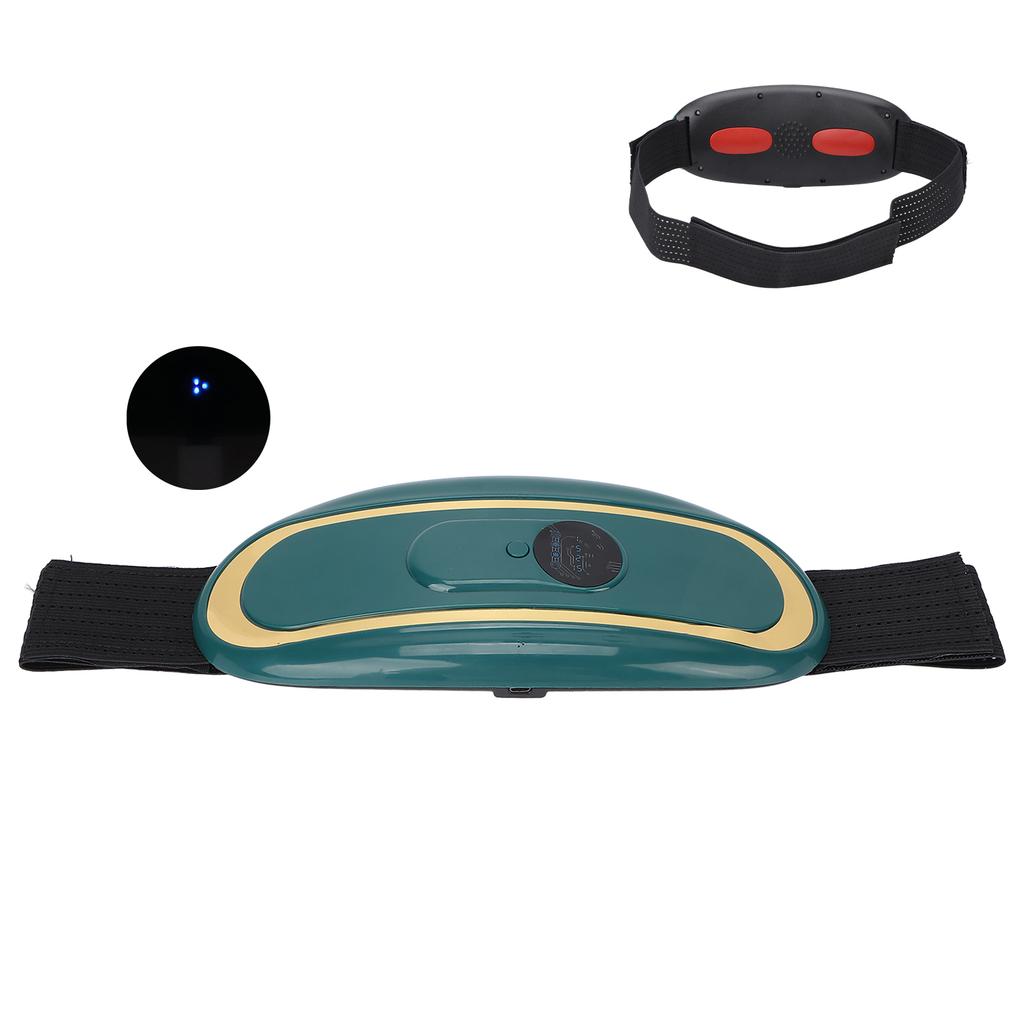Electric Waist Massage Belt Hot Compress Relieve Pain Waist Slimming Lower Back Heating Massaging