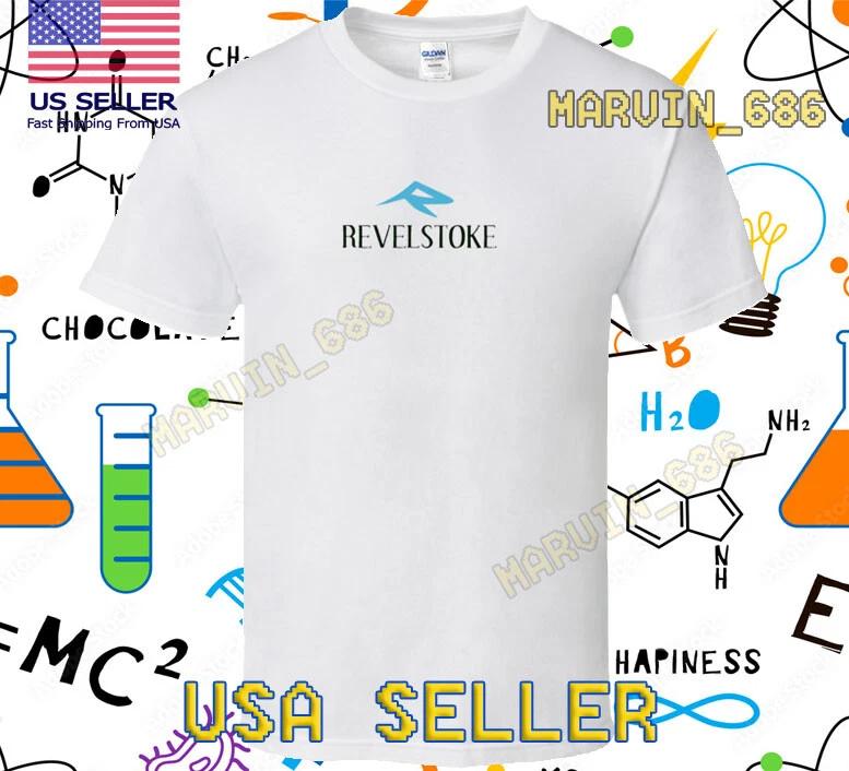NEW SHIRT REVELSTOKE SKI AND SNOWBOARD RACING LOGO T-Shirt FUNNY SIZE S-5XL L
